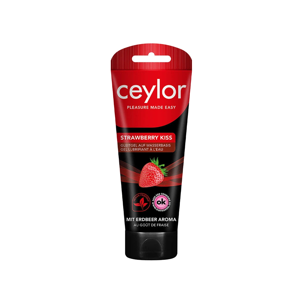 Ceylor Strawberry Kiss Intimate Lubricant 100 ml | easycondom.ch EASYCondom Ceylor Strawberry Kiss Intimate Lubricant 100 ml | easycondom.ch EASYCondom