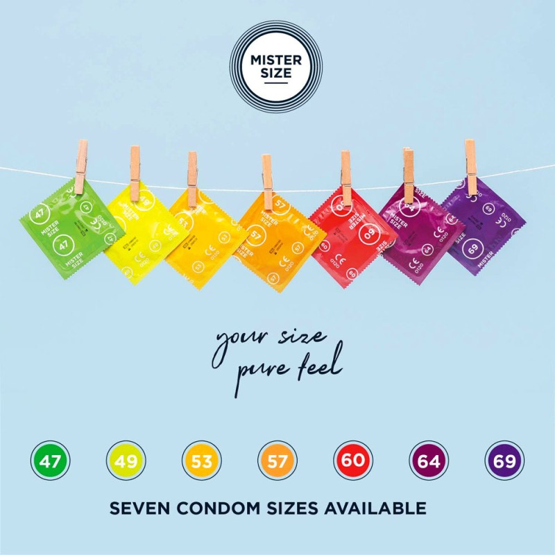 Condoms Mister Size 60 mm