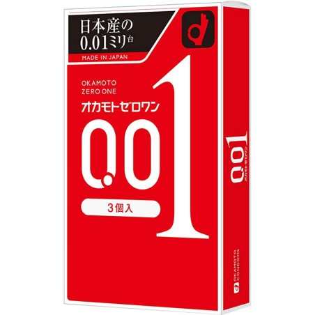 Okamoto 0.01 - Ultrasottile (3 preservativi)