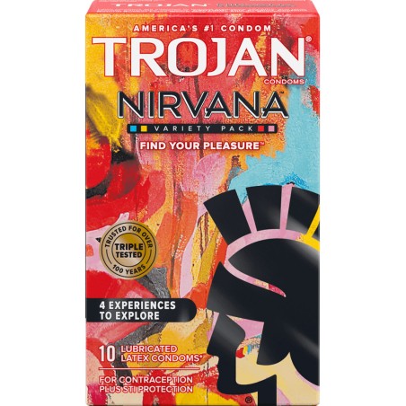 Trojan Nirvana Collection - Mix (10 preservativi)