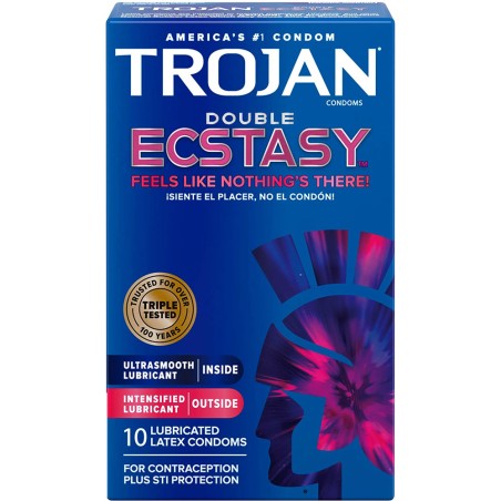 Trojan Double Ecstasy (10 Kondome)