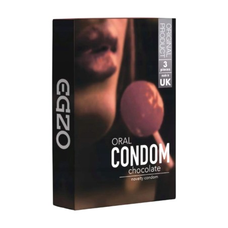 EGZO Oral Condom - Schokoladengeschmack (3 Kondome)