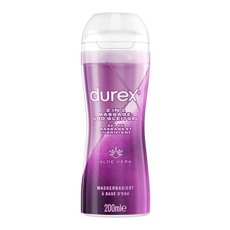 Durex 2en1 Massage + Lubrifiant - Aloe Vera (200 ml)