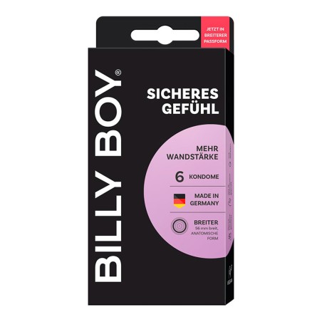 Billy Boy Sécurité (6 préservatifs)