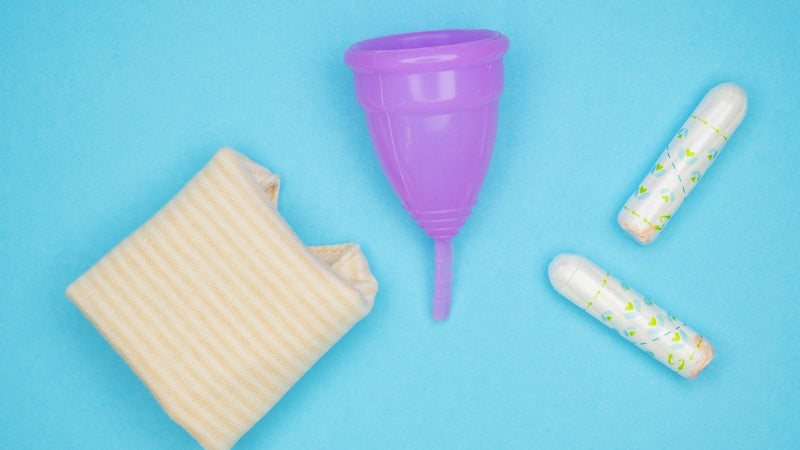 Coupe menstruelle, tampons et serviette - guide hygiene cycle