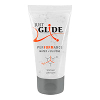 Lubrificante Just Glide Performance - 50 ml (a base d'acqua e silicone