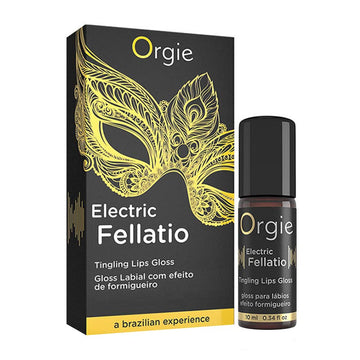 Gloss intime pour sexe oral Orgie Electric Fellatio (pour couple) - 10