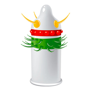 Préservatif stimulant EGZO Jolly Roger Medium (1 préservatif)