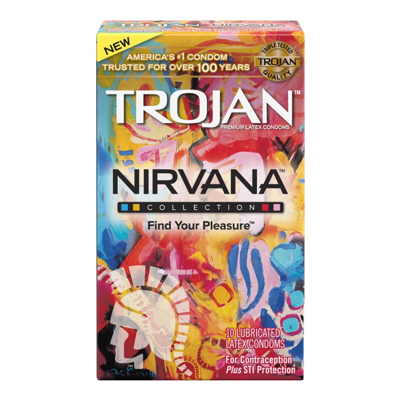 Trojan NIRVANA Collection (10 Préservatifs)