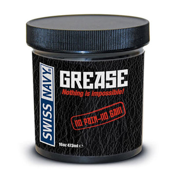 Lubrifiant Swiss Navy Grease - 473 ml (à base d'huile)