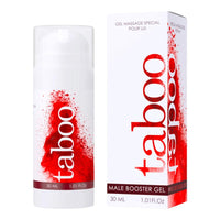 Gel d'érection chauffant Taboo Male Booster - 30 ml
