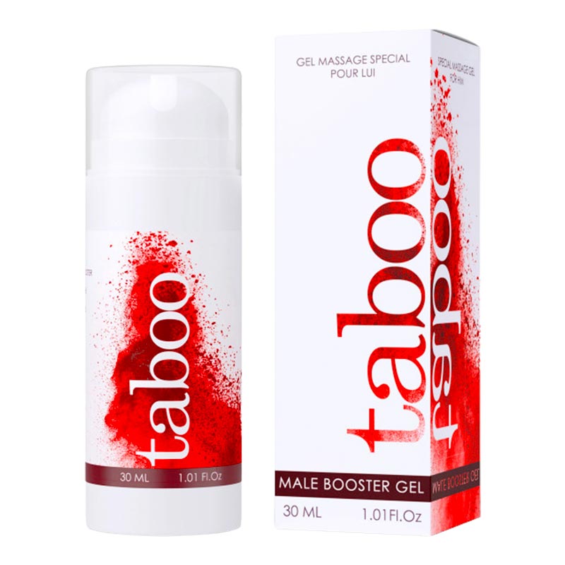 Gel d'érection chauffant Taboo Male Booster - 30 ml