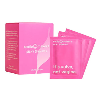Lingettes intimes Smile Makers Silky (S)wipes (12 lingettes)