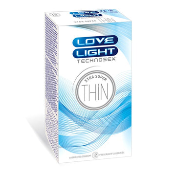 Love Light Technosex Xtra Super Thin (12 Préservatifs)