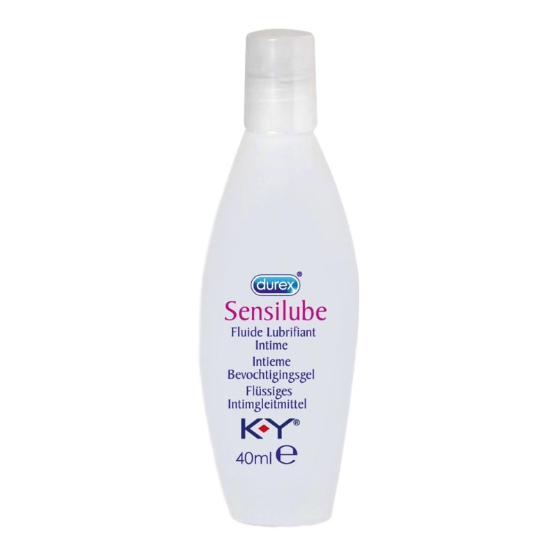 Durex Sensilube Lubrifiant intime liquide - 40 ml (à base d'eau)