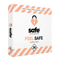 Safe Feel Safe Ultra Thin - Preservativo sottile (36 preservativi)