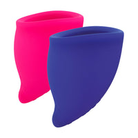 Fun Factory Fun Cup Explore kit - Coppetta mestruale (2 pezzi) - Rosa/