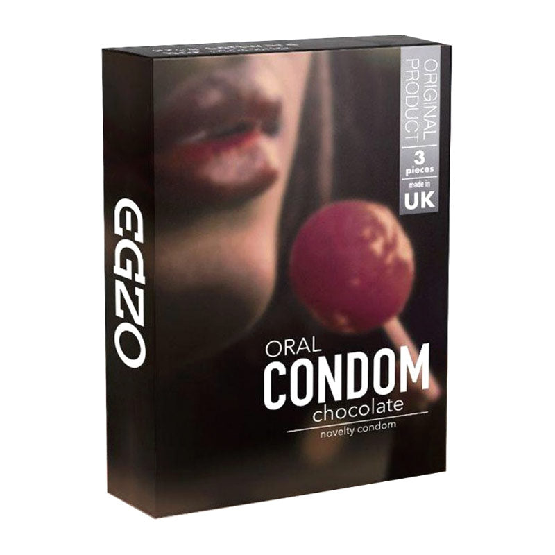 Préservatif oral & aromatisé EGZO - Chocolate (3 Préservatifs)