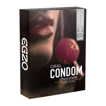Préservatif oral & aromatisé EGZO - Chocolate (3 Préservatifs)