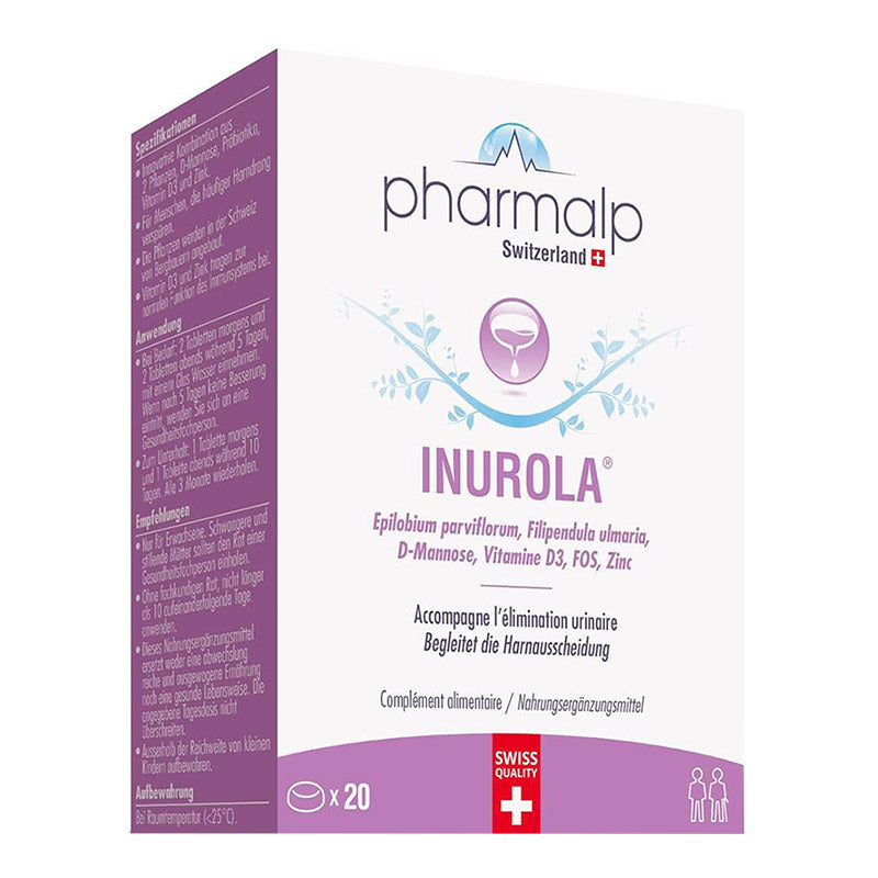 Complément pour l'élimination urinaire Pharmalp Inurola - 20 capsules