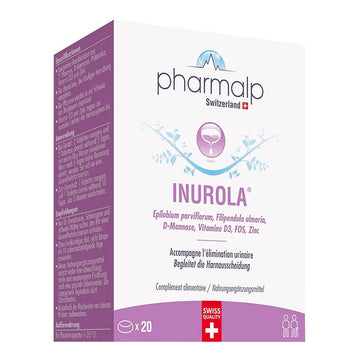 Complément pour l'élimination urinaire Pharmalp Inurola - 20 capsules