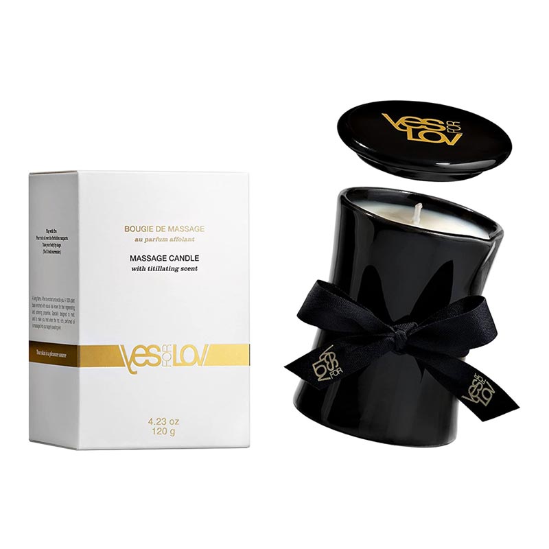Bougie de massage YESforLOV au parfum affolant