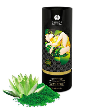 Shunga Cristaux d'Orient - Sel de bain moussant - Fleur de Lotus