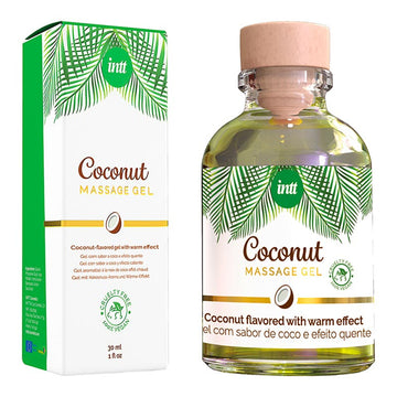 Gel de massage chauffant Intt Coconut - Noix de coco - 30 ml
