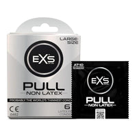 EXS Pull Large - Large size latex-free condom (6 condoms)
