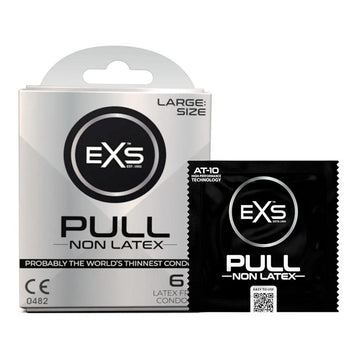 EXS Pull Large - Préservatif grande taille sans latex (6 Préservatifs)