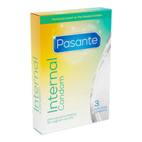 Pasante Internal Condom Frauenkondom (3 Kondome)