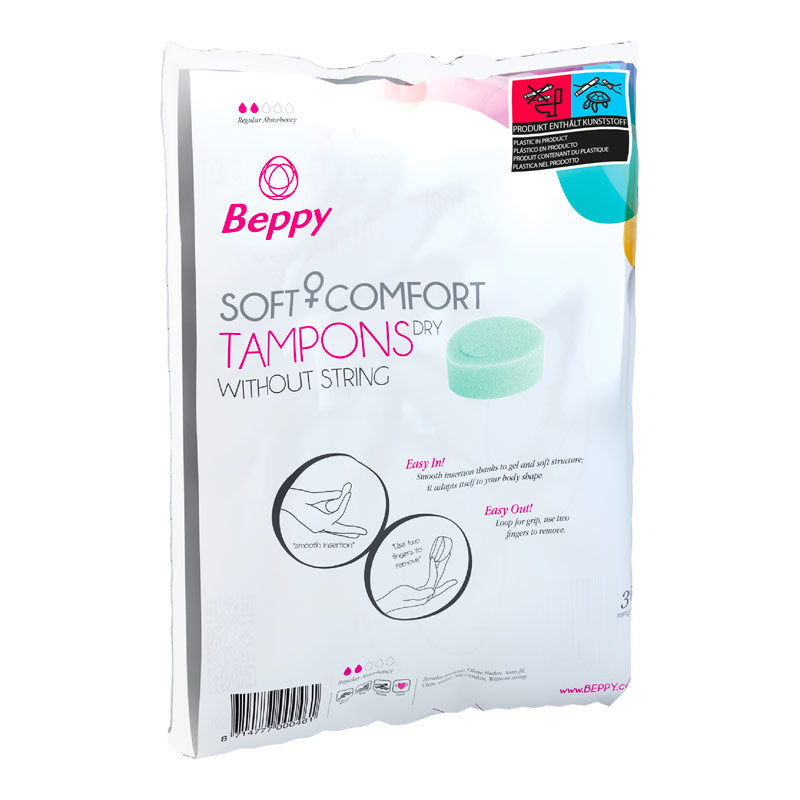 Beppy Tampons éponges sans ficelle Soft Comfort