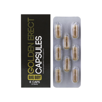 Gélules Stimulantes Golden Erect (8 pièces)