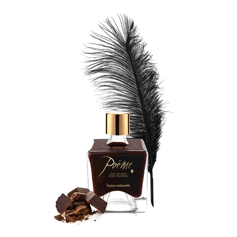 Peinture Corporelle Comestible Chocolat Noir