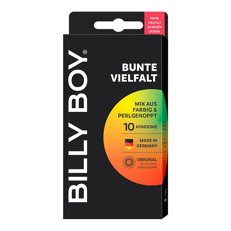 Préservatifs Colorés et Perlés Bunte Vielfalt