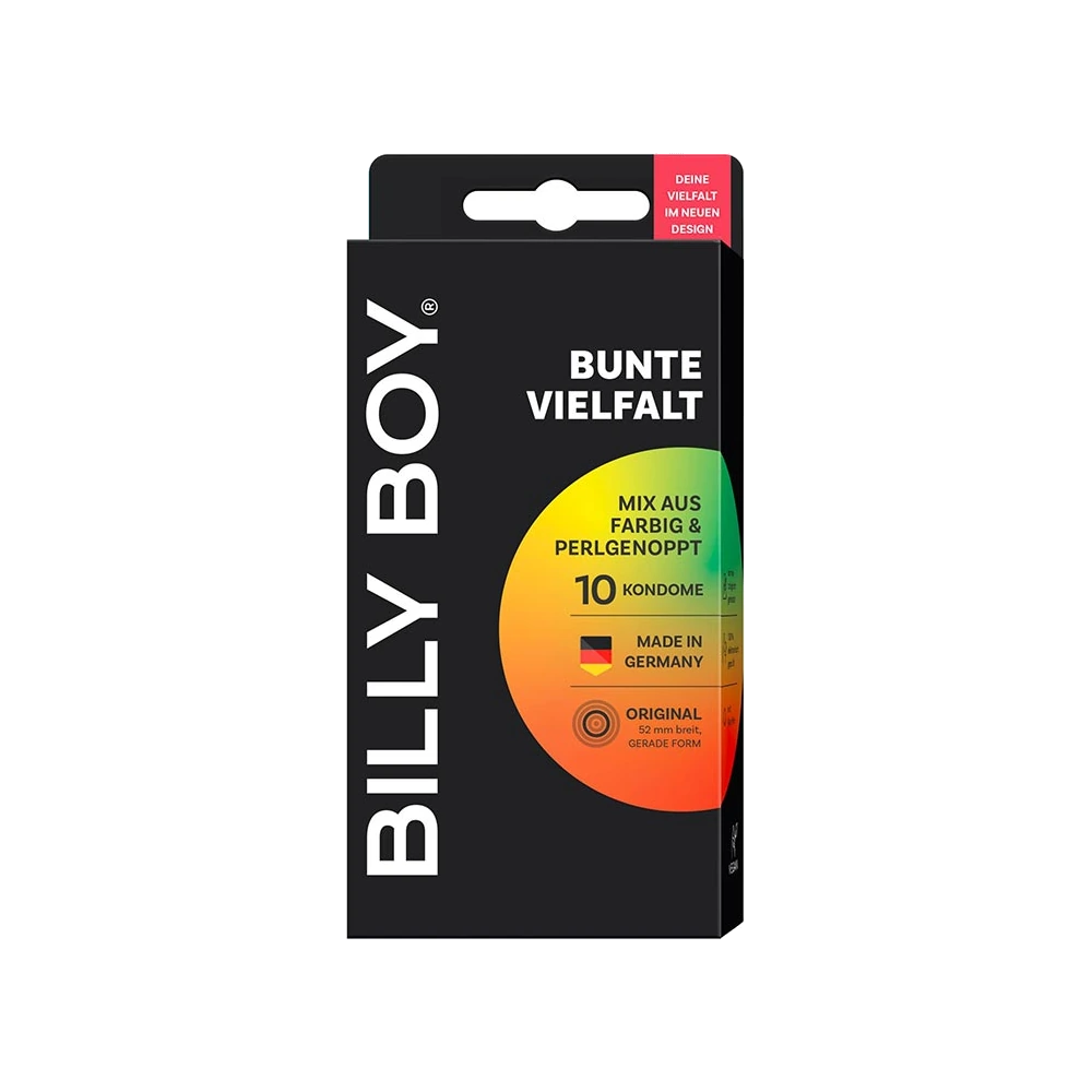 Préservatifs Colorés et Perlés Bunte Vielfalt