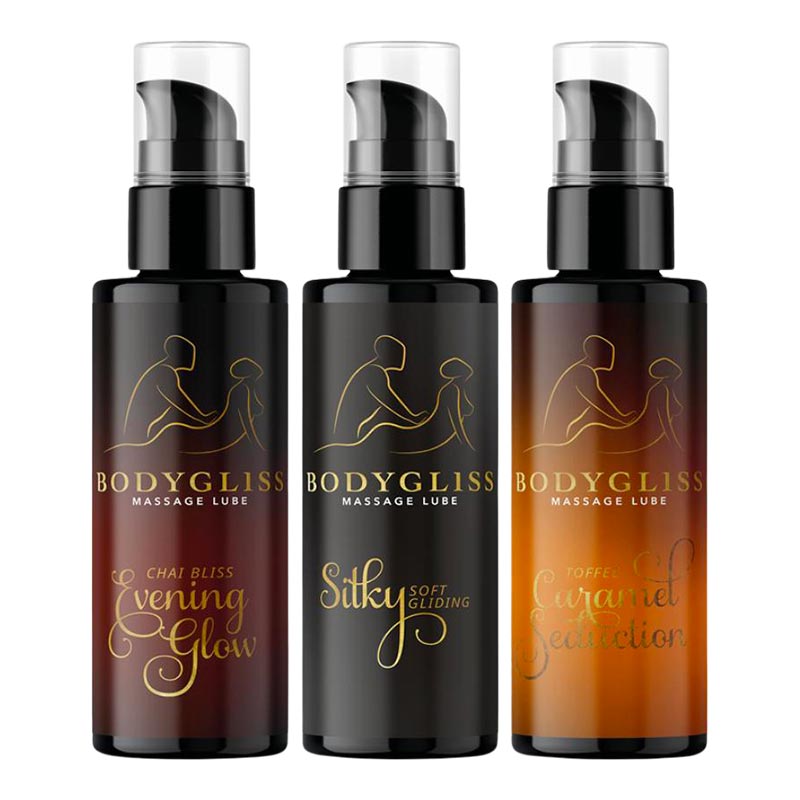 Coffret d'huiles de massage 2-en-1 Bodygliss