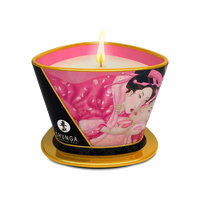 Shunga Bougie de Massage Aphrodisia à la Rose