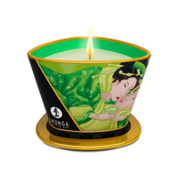 Shunga Massagekerze Grüner Tee