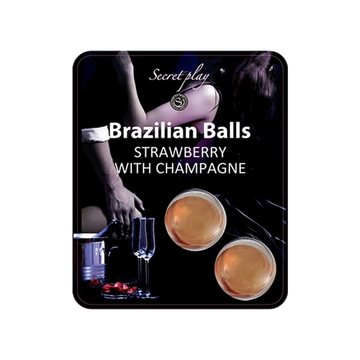 Boules de Massage Fondantes Fraise & Champagne