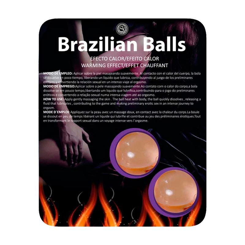 Billes de Massage Chauffantes Cannelle
