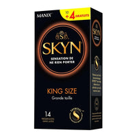 SKYN King Size (Grande Taille) - sans latex (14 Préservatifs)
