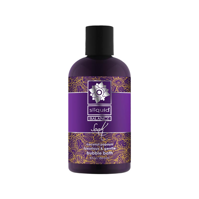 Mousse pour le bain Sliquid Balance Soak Coconut Papaya - 255 ml