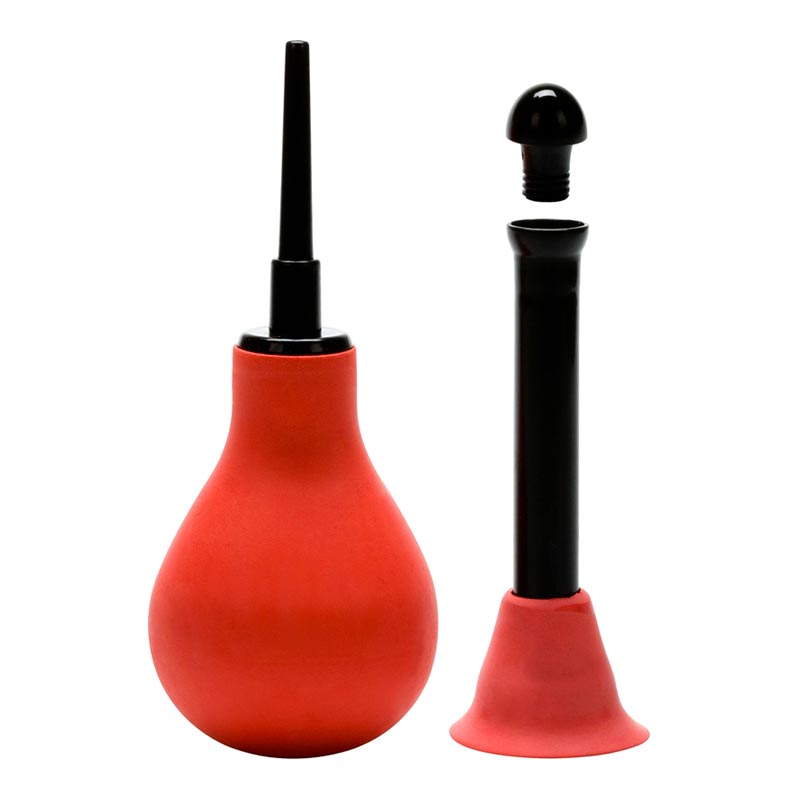 Poire de nettoyage intime Vulcanite