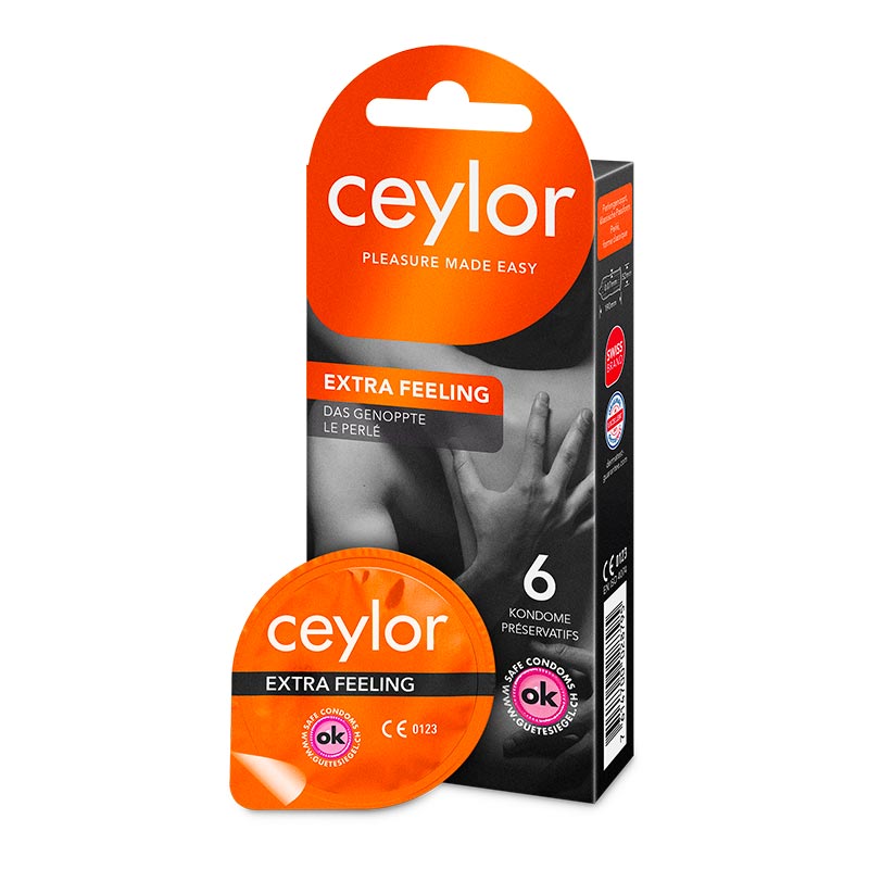 Préservatifs Ceylor Extra Feeling texturés