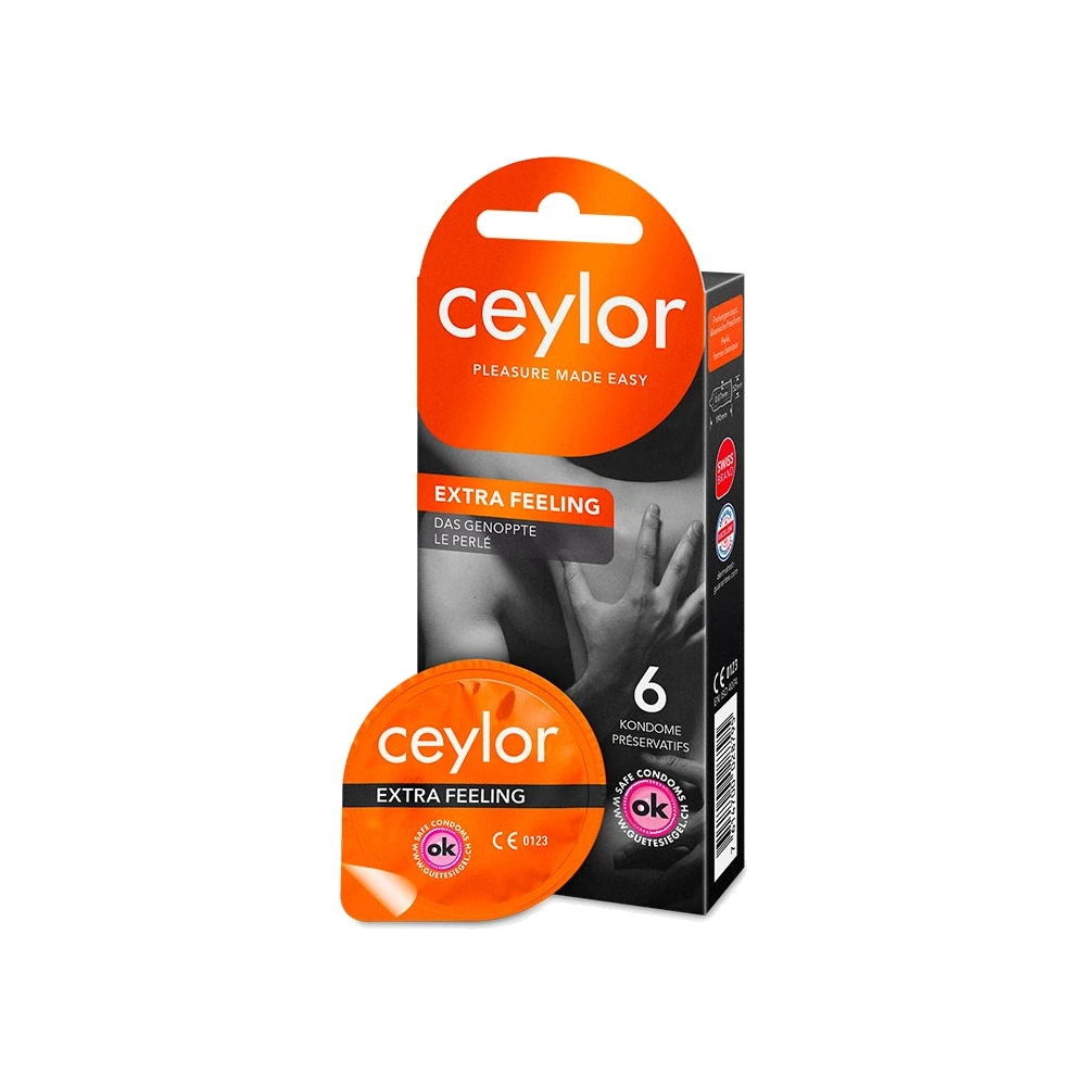 Préservatifs Ceylor Extra Feeling texturés