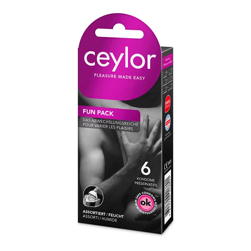 Assortiment de préservatifs pour varier les sensations