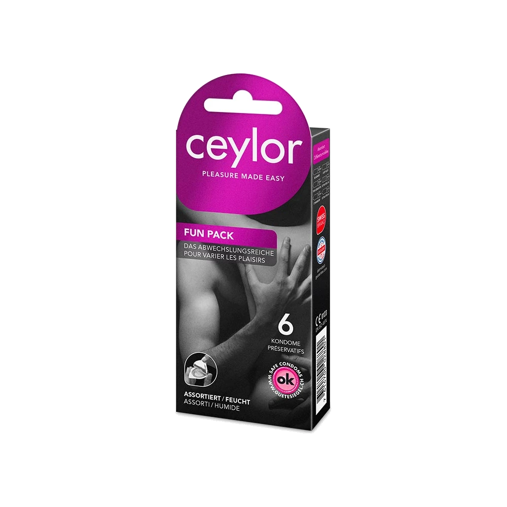 Assortiment de préservatifs pour varier les sensations