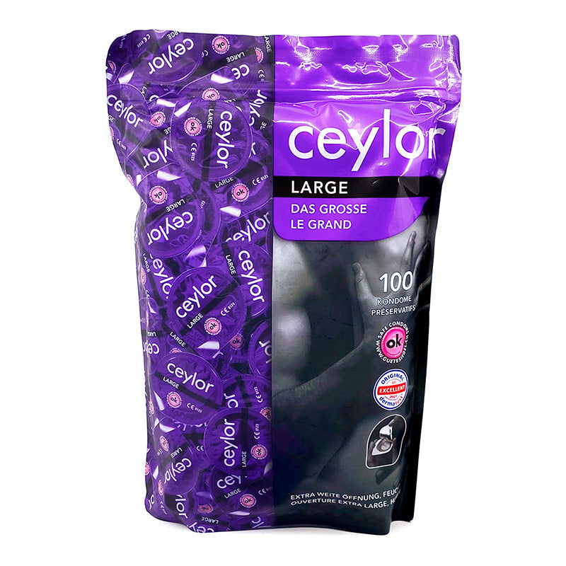 Préservatifs Ceylor Large en pack de 100
