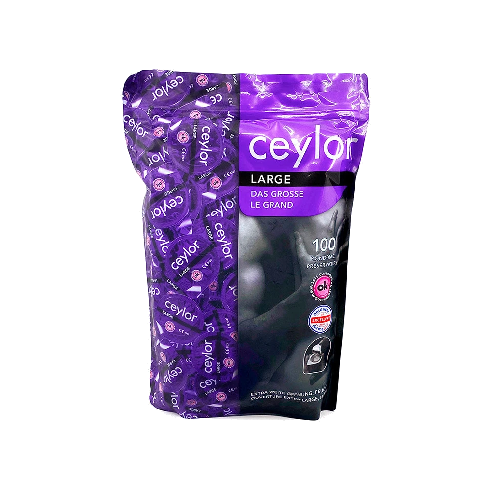 Préservatifs Ceylor Large en pack de 100